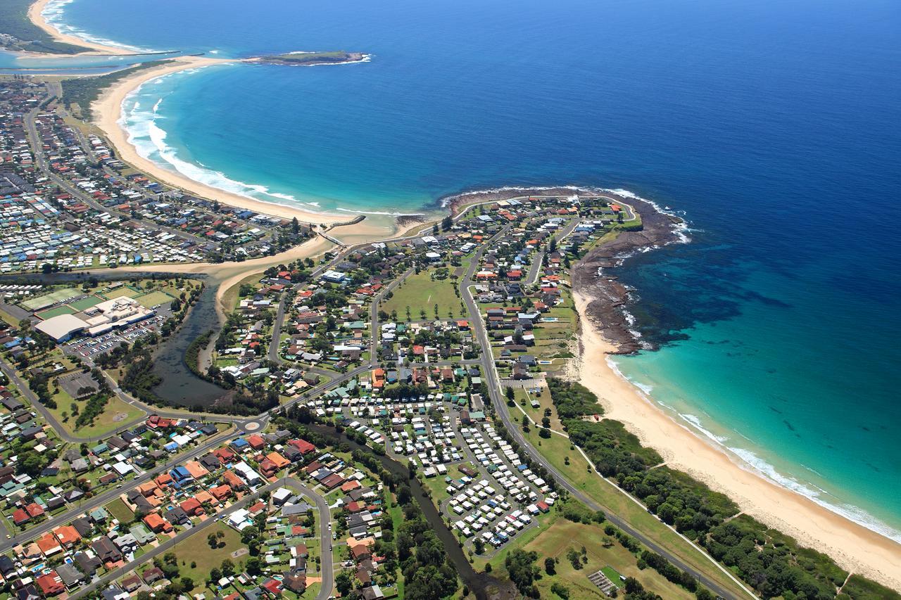 Surfrider Caravan Park Hotel Shellharbour Luaran gambar