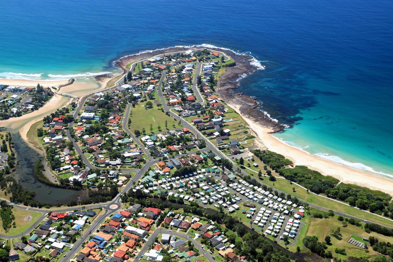 Surfrider Caravan Park Hotel Shellharbour Luaran gambar